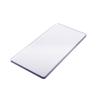 Cutting Plate - - Mini To Go - 78x165x5mm - Transparent Plastic - Guaranteed Precision