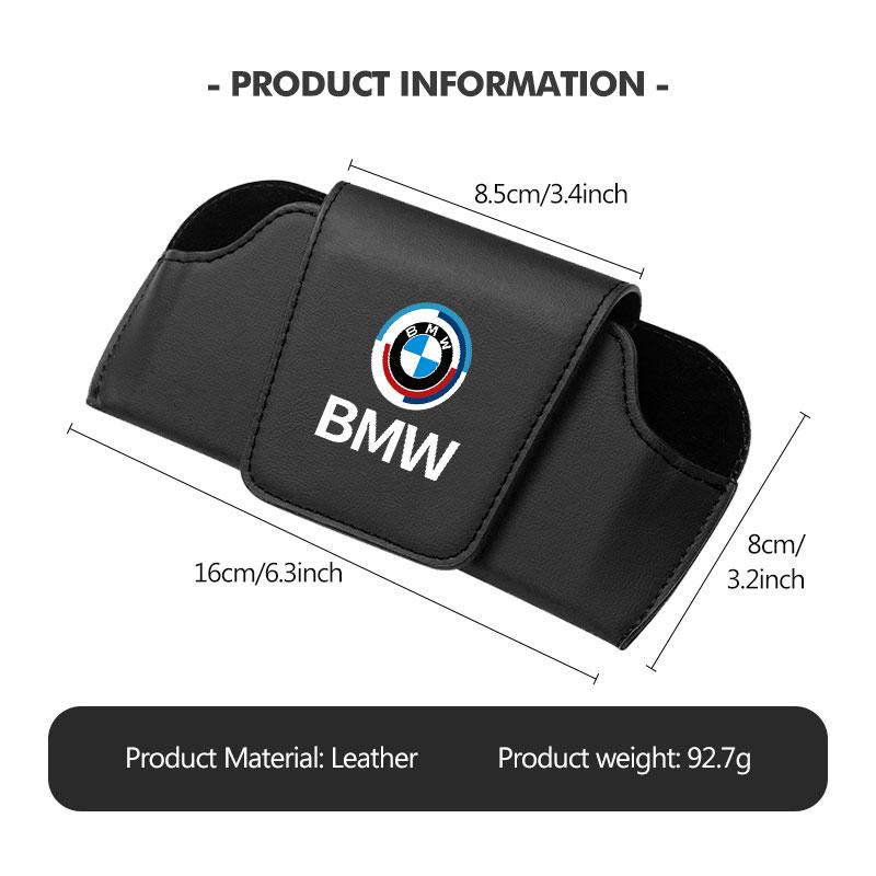 MFCN7 For BMW Car Glasses Case Sunglasses Storage Box Clip E90 E60 E93 E87 G01 G20 X3 X5 F30 F20 G05 G06 G07 F07