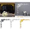 3D Mirror Flower Removable Wall Sticker Art Acrylic Mural Decal Wall Home Decor