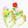 Мультяшный головной убор цветы милый ободок