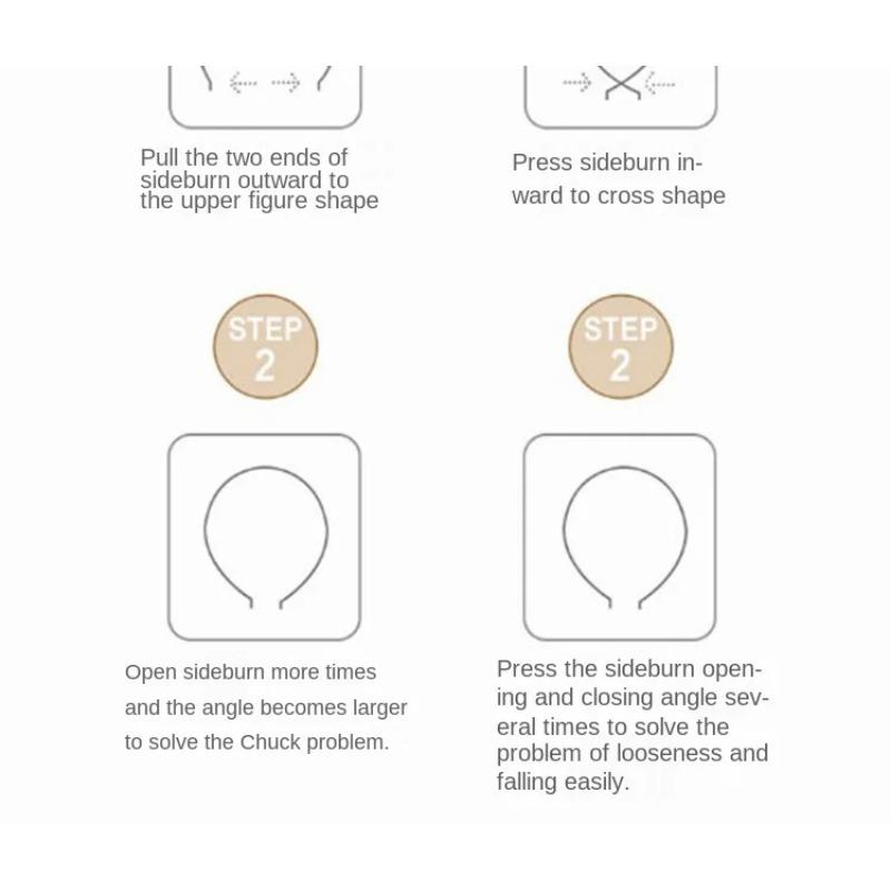 Wide-Brimmed Non-Slip Headband Women's Hair Hoop Simple Hairband Fashion Temperament Hair Pressing Headwear