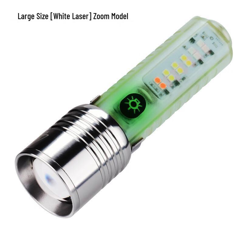 UOSU White Laser Zoom Flashlight