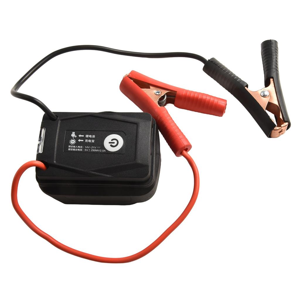 Для кабелей Для JumpCharger Стартер Зарядное устройство для запуска двигателя Стартер для запуска двигателя от аккумулятора Автомобильный стартер Для зажима-крокодила Подходит для большинства автомобилей Кабель для запуска от аккумулятора Зажим