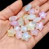 50Pcs Makaron Color Fashion DIY Material Beads Acrylic Star Charms Pentagram Fine Sparkling Jewelry Accessories Making Earrings Necklace