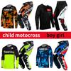 Motocross Gear Set for Kids 4 5 6 7 8 9 10 11 12 13 Years Youth Child Motorcycle Boy Girl Jersey Pant Kits Racing Suit Off-road Enduro MX MTB