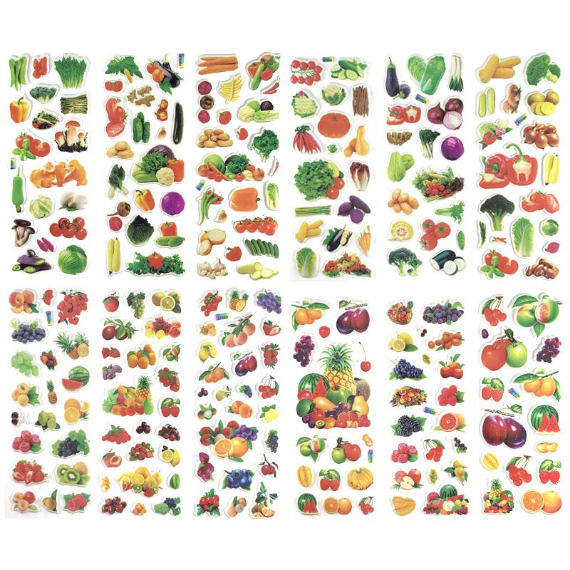 12 листов/комплект 3D наклейки с динозаврами для детей игрушки домашний декор стены мультяшная наклейка для скрапбукинга тетрадь для мальчиков этикетка для дневника