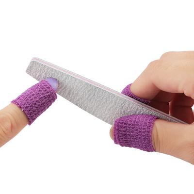 5 шт. Бинт для ногтей, рулон, защита пальцев, высокая эластичность, компрессионный самоклеящийся марлевый бинт, уход за кожей, инструменты для маникюра