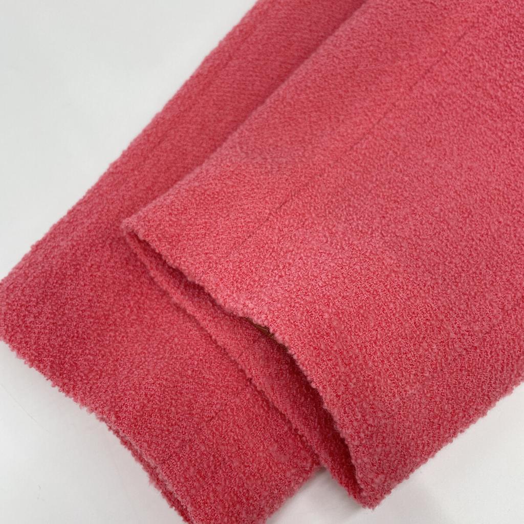 Gucci 619267 Pink Interlocking G Button Tweet Tailored Jacket Jacket 36 pinkUsed