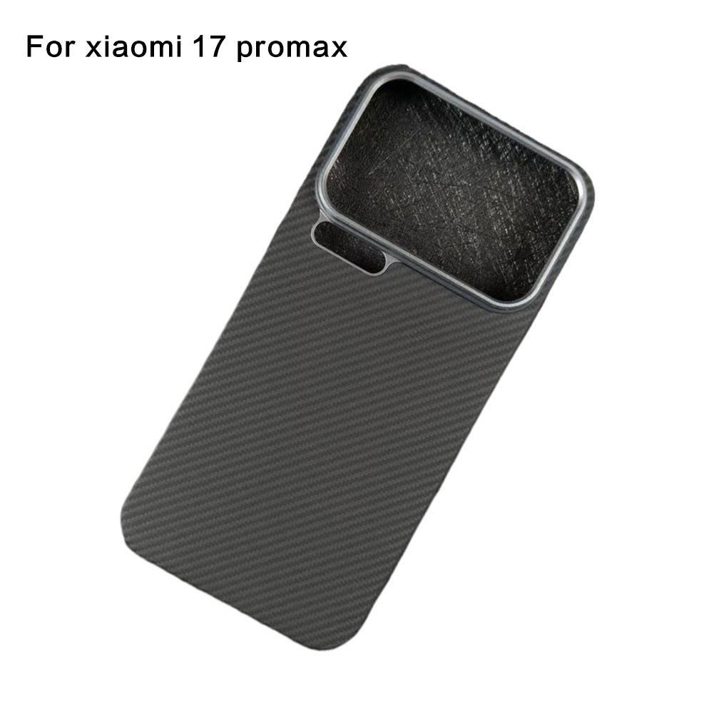 Роскошный магнитный чехол из арамидного углеволокна для Xiaomi 17 Pro/17 Pro Max, матовый тонкий противоударный чехол-накладка, аксессуары