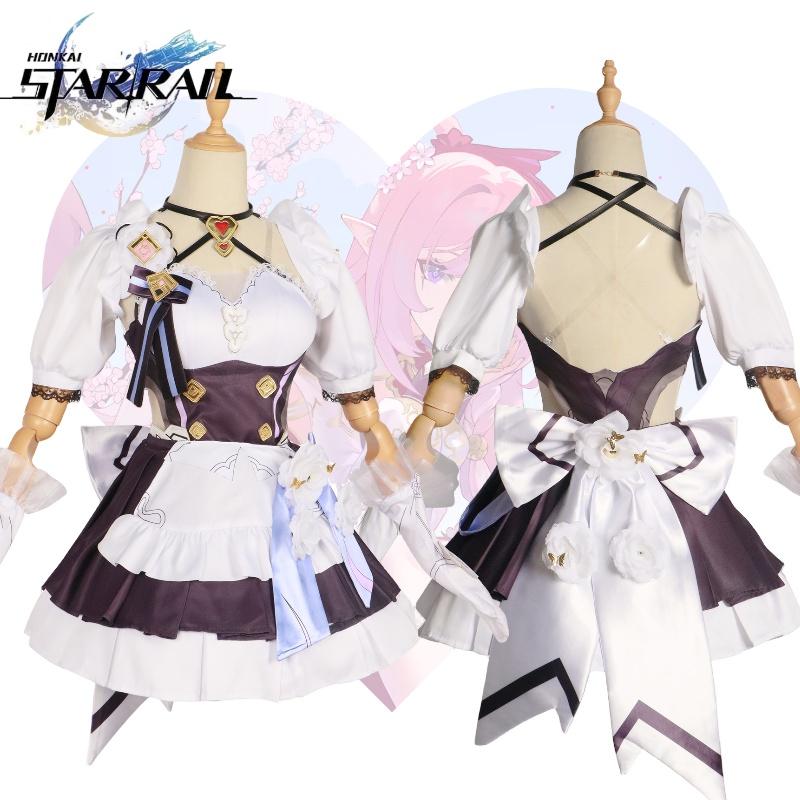 Костюм горничной Ailixiya в тематике игры, идеально подходящий для косплея и Хэллоуина