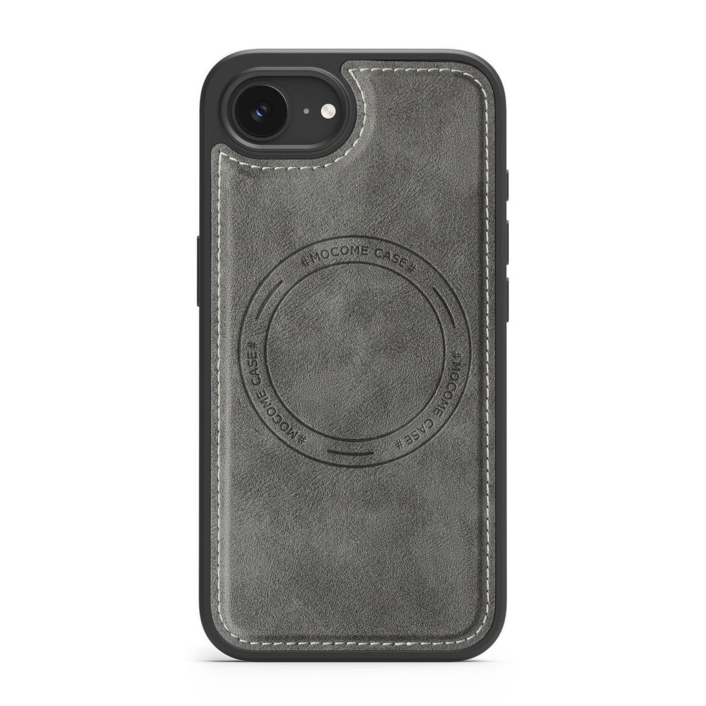 Retro Matte PU Leather Magneti Case For iPhone 17e 16 15 14 13 12 11 Pro Max Plus For Magsafe Wireless Charge Cover Funda