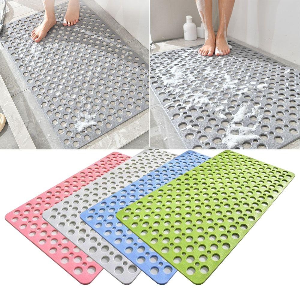 Porous Water Leakage With Suction Cup Bathroom Products Bath Mats Shower Mat Suction Grip Mat