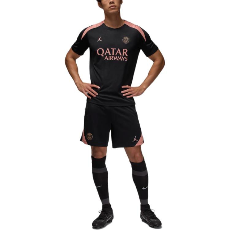 Новая футбольная майка Jordan Paris Saint Germain Dri FIT FW24 Strike Третья Мужская Черная FQ2612-013