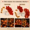 Xiaomi 1pc 10/20 Battery Powered Pumpkin And Maple Fairy Atmosphere String Light Halloween Party Hanging Lamp For Bar Shop Patry Decor