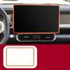 Car Interior Central Control Navigation Screen Display Protective Cover Silicone Frame Auto For BYD Formula Leopard 5