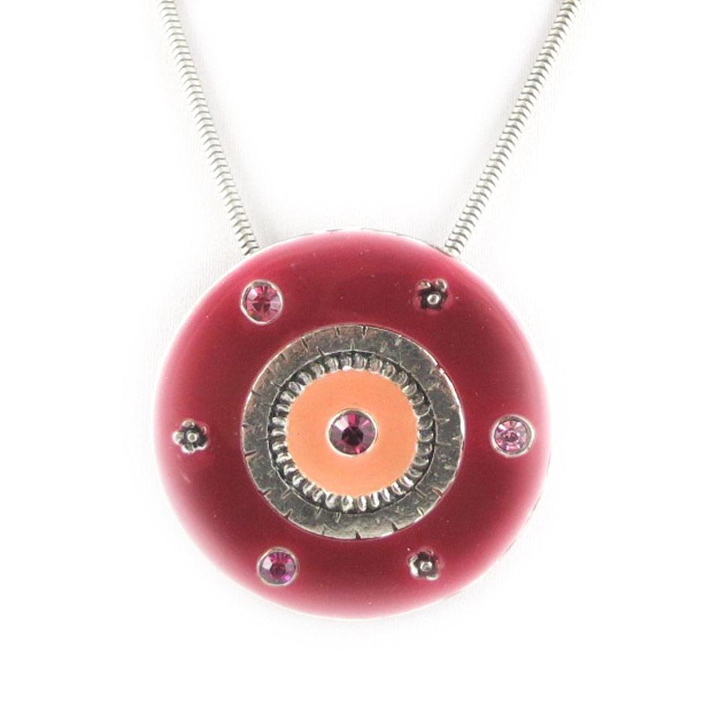 Les Trésors De Lily [D9688] - Дизайнерское колье «Мимозы» Вишня