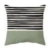 New Matcha Color Simple Cushion Pillow Geometric Backrest Super Soft Sofa Cushion Cover