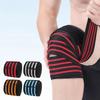 1Pc Leg Knee Compression Wraps Fitness Pressurized Straps For Gym Weight Lifting Squat Training Elastic Bandages