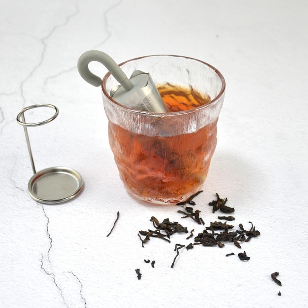 Fine Mesh Tea Strainer with Bracket Mesh Tea Maker Teaweare Umbrella Shape Tea Infuser  Spice