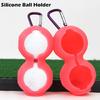 Golfs Balls Holder Balls Marker Holder Golfs Balls Holder Case Holder Clip Double Storage Sleeve Golfs Balls Carriers