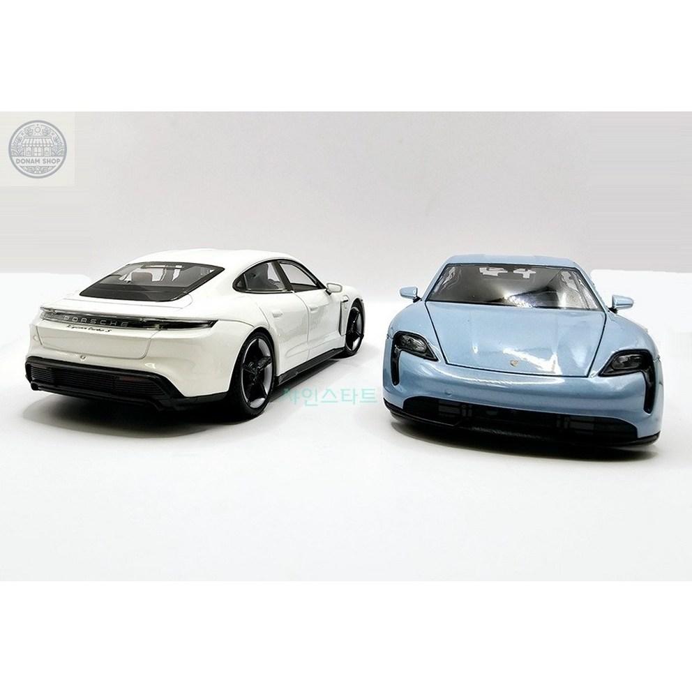 Welly Модель автомобиля Porsche Taycan из литого металла 1:24 Масштаб