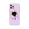 Чехол для телефона Cat Cute Kitten Catling для iPhone 5 5S 2020se 6 6s 7 8 plus x 10 XR XS 11 12 13 mini pro MAX, черная задняя крышка из ТПУ