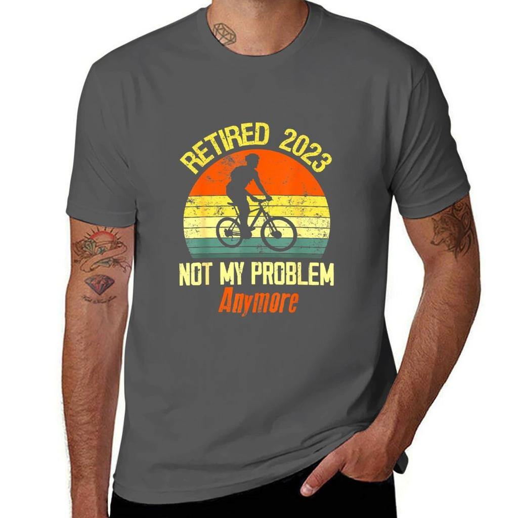 Funny Retro Retireunisext Gift 2023 For Cycling Lover Tshirt Minimalist Graphic Tee Shirt