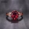 Классическое кольцо Lindon из медного сплава с цирконием, женские ювелирные изделия, свадебный подарок для вечеринки