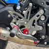 ARASHI Мотоцикл Передняя Подножка Подножки Задний Комплект Задние Подножки Для KAWASAKI NINJA400 Z400 EX400 2018-2023