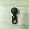 Angled Bolt Head Ram Mount Support Base with 1 Inch 25mm Ball Adapter for Motocycle Rearview Mirror Bracket