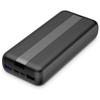 Пауэрбанк - CONTACT - LCBA20000U02 - 20000 мАч - Быстрая зарядка - 2xUSB-A, USB-C