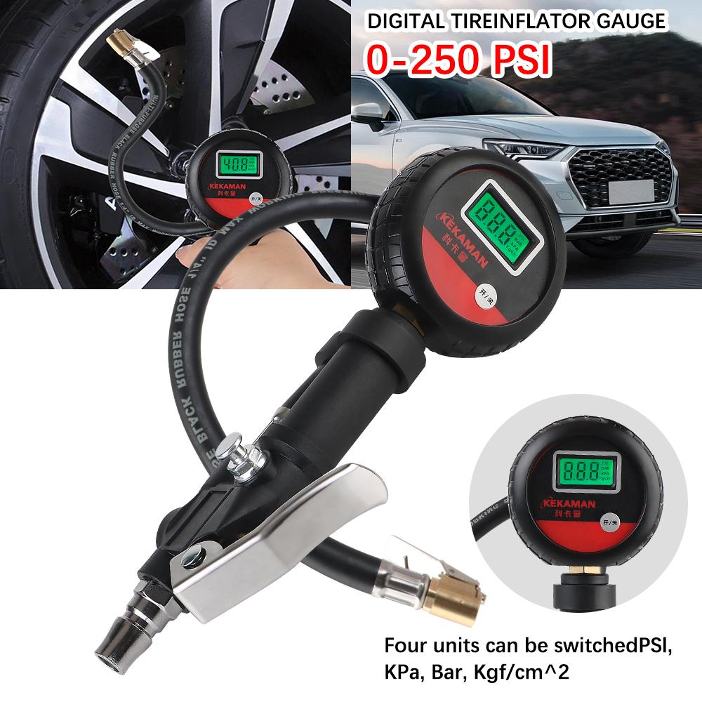 Автомобильный насос ремень манометр для автомобиля грузовик транспортное средство мотоцикл авто шинный манометр ЖК-цифровой шинный тестер высокоточная система монитора испытательные аксессуары