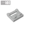 BRICKE 1x2 Hinge Plate with Side Handle, Compatible with LEGO 48336 MOC Blocks