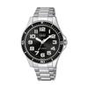 Men's Watch Q&Q QB64J225Y Black (Ø 45mm)