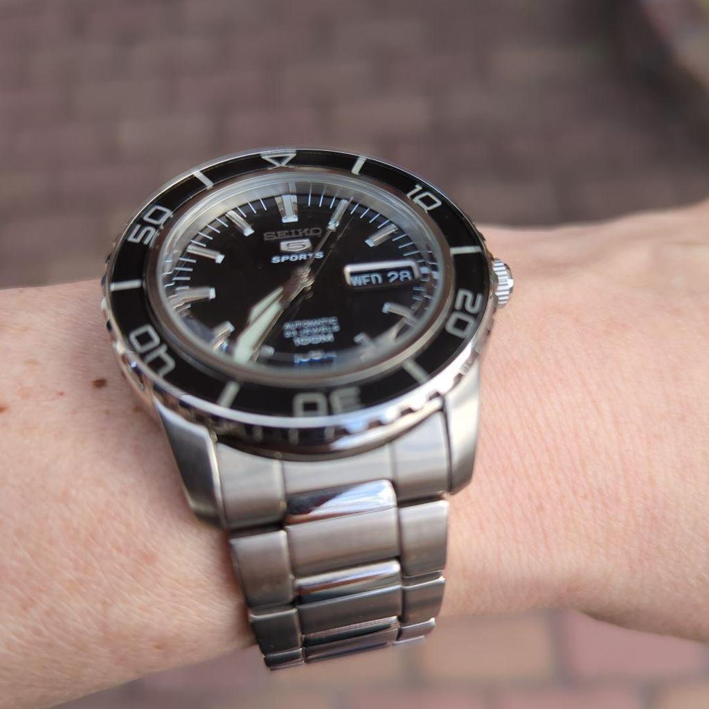 [USED] Similar SEIKO5 Seiko Five SNZH55J1 Five Fathoms Black