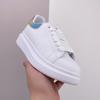White Sneakers for Women Men Genuine Leather Fashion Ladies Casual Versatile Thick Sole Trainers Shoes