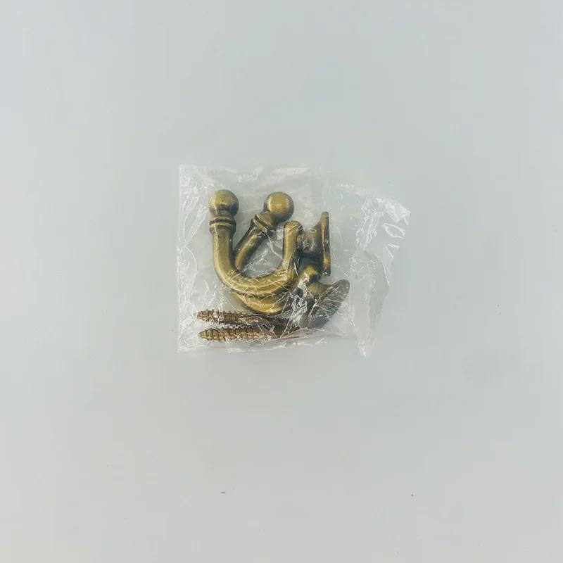 Крючок для штор из цинкового сплава с круглой головкой – небольшой аксессуар для штор