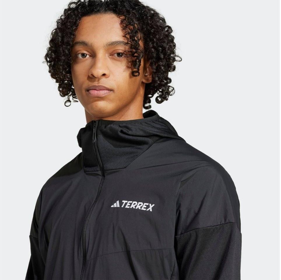 Куртка Adidas Terrex Xperior Climawarm+ Wind Light Fleece Kapuzenjacke Black (JF1227)