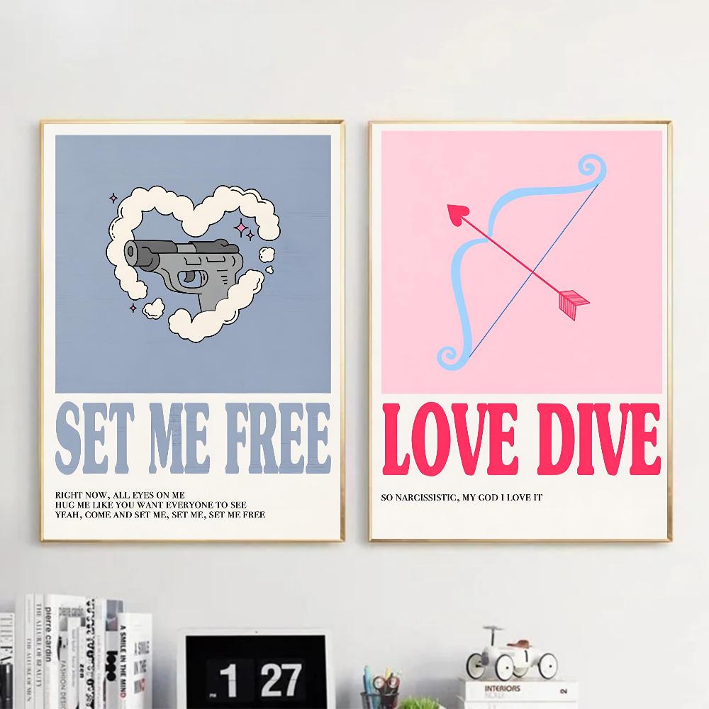 1pc Northern Europe Korean Girls Group Kpop Music Poster HD Posters Home Room Bar Cafe Decor Art Wall Painting Picture