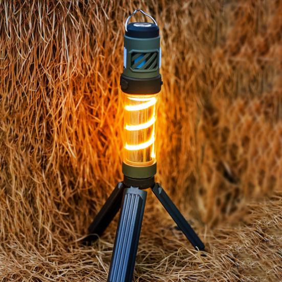 Наружный кемпинговый фонарь со штативом, таблетки-репелленты, 5 режимов, регулируемый, USB-перезаряжаемый, многофункциональный светодиодный фонарик-лампа, подвесной светильник для палатки