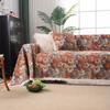 Jacquard Sofa Towel Monet Oil Painting Fringed Four-season Universal Full Cover All-inclusive Universal Cover Blanket Sofa Cover