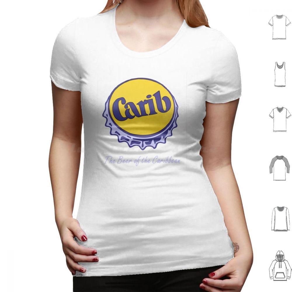 Carib Beer The Beer Of The Caribbean T Shirt Big Size 100 Cotton Beer Cerveza Lager Carib Caribbean West Indies
