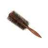 NBAA Soft Roll Brush 55 Natural Wood 1 Brush NB-BSN55 Hairbrush, Brown,