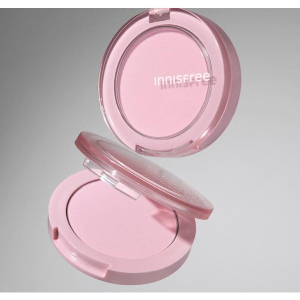 Innisfree Silky Powder Blush 6.2g, No. 1 Fluffy Pink, 1 Piece