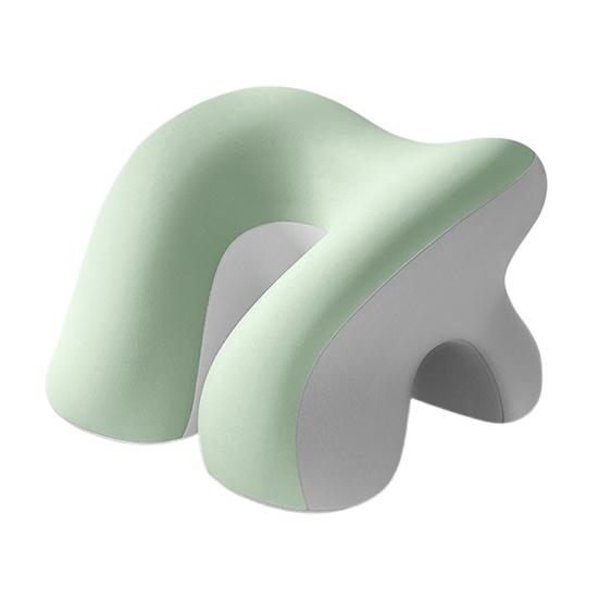 Face Down Nap Pillow, Ergonomic Memory Foam Nap Pillow, Desk Nap Pillow with Arm Hole, Washable Cover for Office School Desk Sleeping