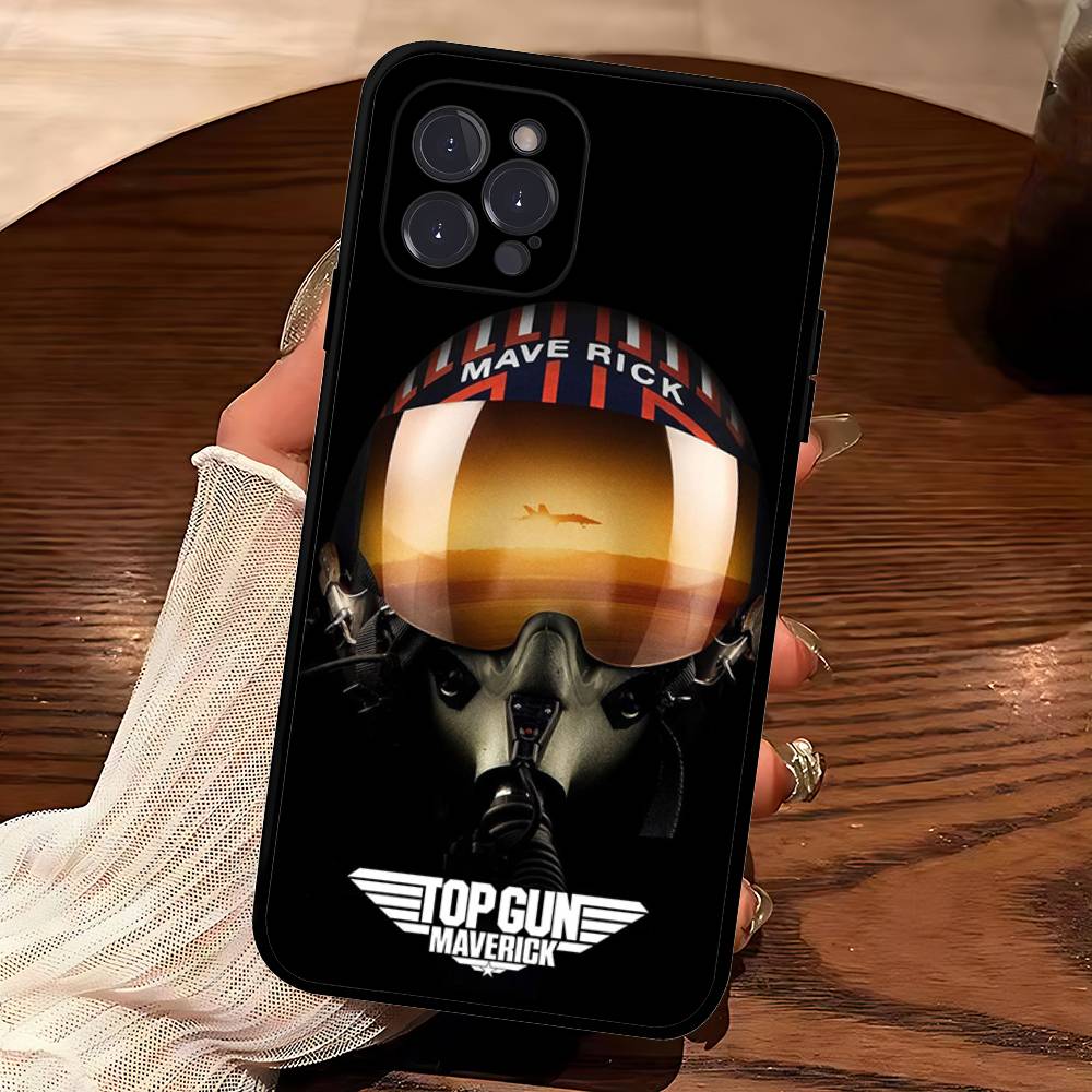 Top Gun Maverick Phone Case For IPhone 16 17 Air 15 14 13 12 11 Pro Max 16E Plus Fundas