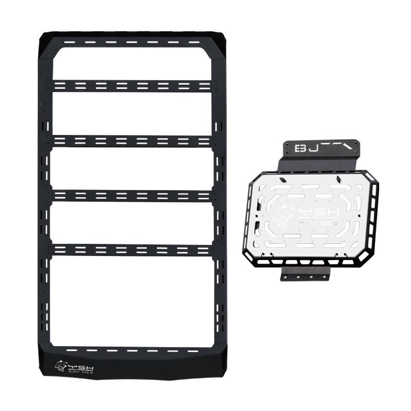 Beijing BJ40 Black Panther Roof Rack & Side Ladder Mech Backpack