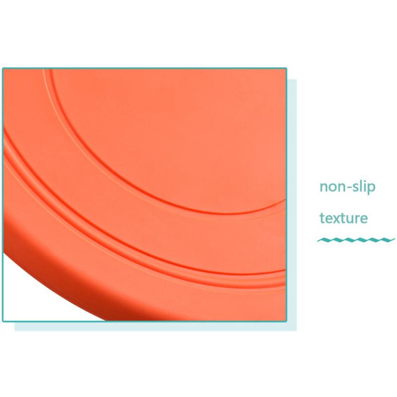 Силиконовая летающая тарелка, забавная игрушка для собак и кошек, игра для домашних животных, летающие диски, устойчивые к жеванию, для щенков, более быстрая дрессировка, интерактивные игрушки для домашних животных