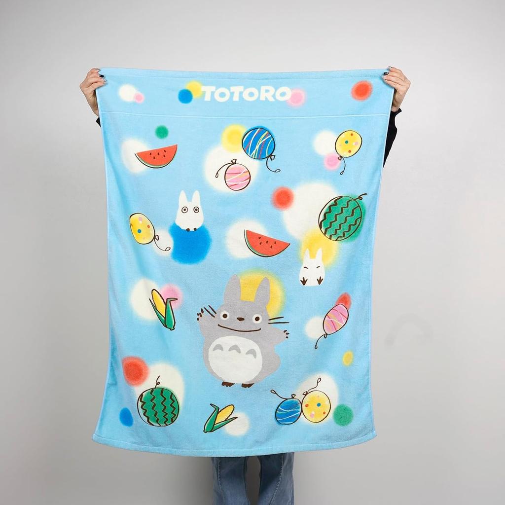 Marushin Towel Blanket for Ghibli Totoro My Neighbor for Girls and Nap Summer Nursery 1065004000 Children, Character, Totoro, Yellow, Cute, 100%