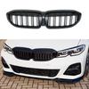 1 Pair Grilles Kidney Grill Replacement Front Bumper Double Line Grille Insert Compatible For 3 Series G20 2019 51138072085